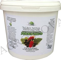 Удобрение AGRO NOVA для плодово-ягодных кустарников 300 гр