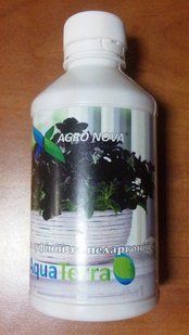 Удобрение Aqua Terra для суфиний и пеларгоний (AGRO NOVA), 250 мл