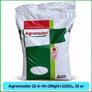 Удобрение Agromaster 25-6-10, 25 кг