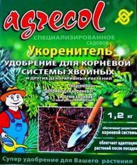 Удобрение Agrеcol для корневой сиcтемы хвойных растений, 1,2 кг