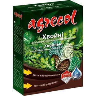 Удобрение Agrеcol для хвойных растений от пожелтения хвои 0,25кг