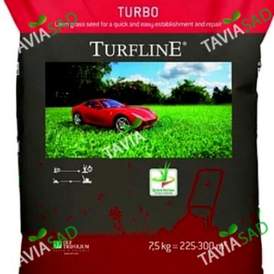 Газон, семена газонных трав Турфлайн TURBO 7,5 кг