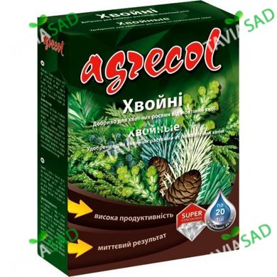 Удобрение Agrеcol для хвойных растений от пожелтения хвои 0,25кг
