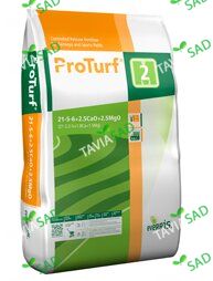 Добриво для газона Pro-turf 15+5+5+4Cao+2MgO 25кг (Добриво Про турф)