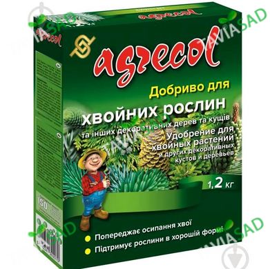 Удобрение Agrecol для хвойных растений 1,2кг