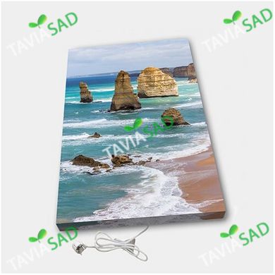 Обігрівач-картина АртТепло Море та скелі інфракрасний настінний Hot00034