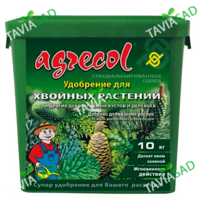 Удобрение Agrecol для хвойных растений 10кг