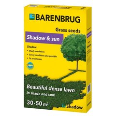 Газон, насіння газонних трав, Barenbrug Shadow & Sun 1 кг