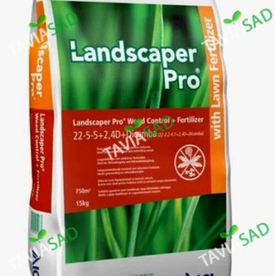 Удобрение для газона против сорняков Landscaper PRO Weed control 15кг